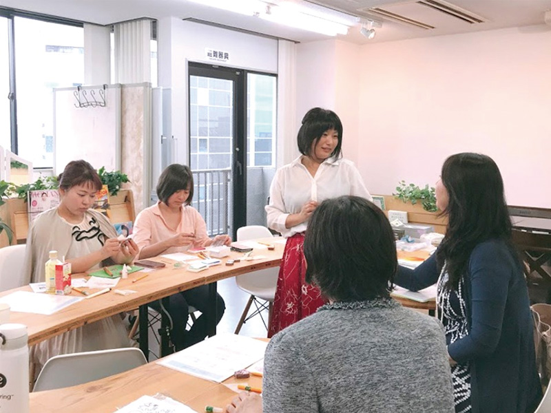 横浜女性専用コワーキングスペースワークショップ開催例